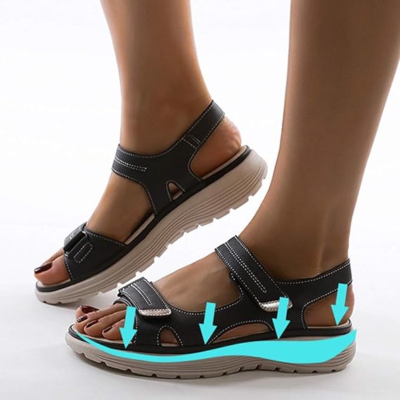 Rosenau™ | Damen Orthopädische Verstellbare Sandalen