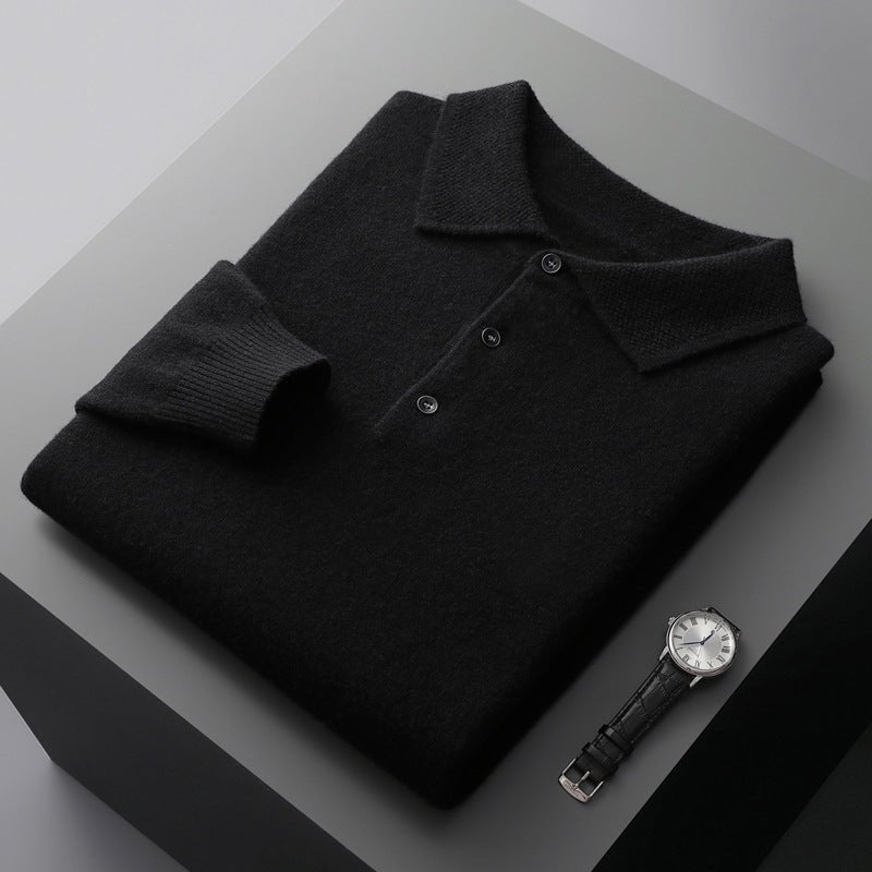 Rowan | Luxurious Cashmere Polo Shirt