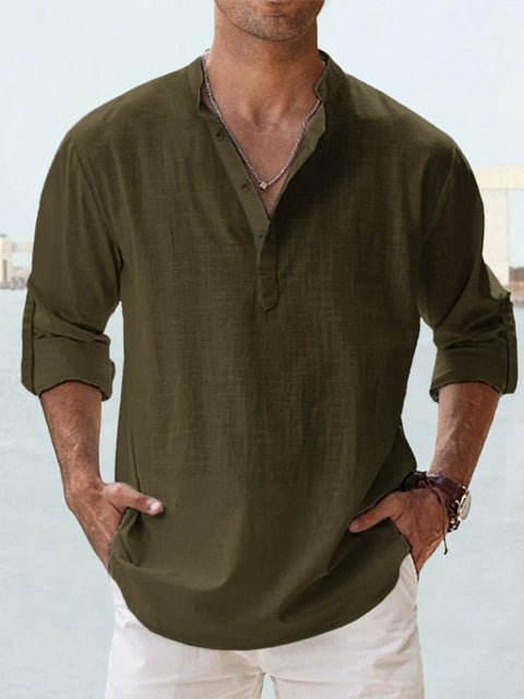 Robert | Relaxed Linen Blend Shirt