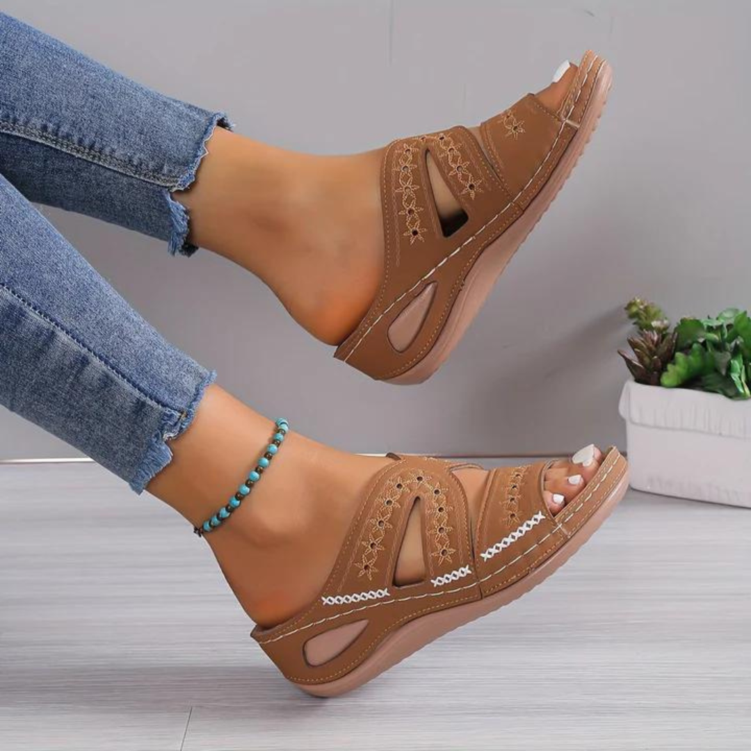 Rosenau | Orthopädische gepolsterte Sandalen