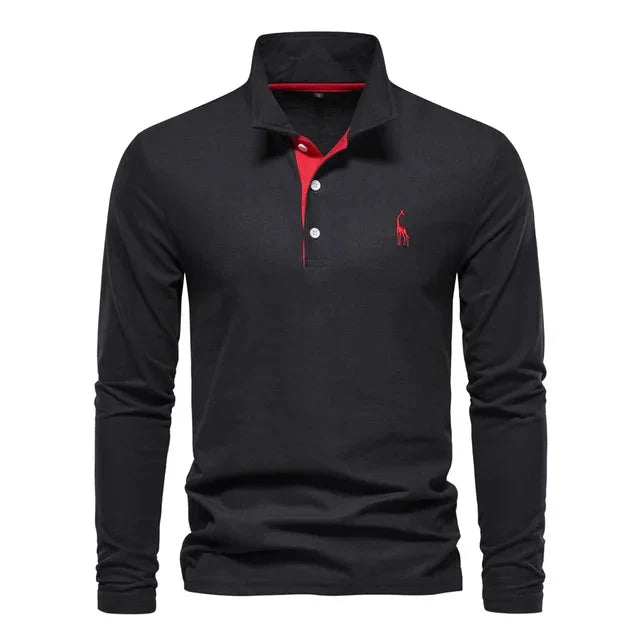 Richard | Refined Cotton Polo Shirt Casual Style for Men