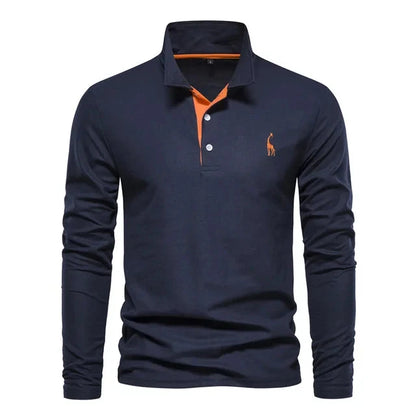 Richard | Refined Cotton Polo Shirt Casual Style for Men