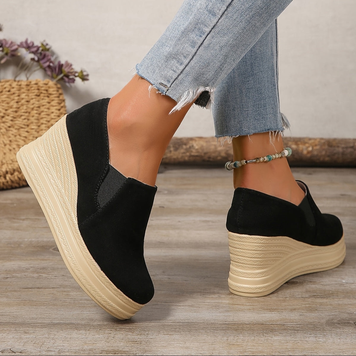 Hannah | Platform Espadrilles