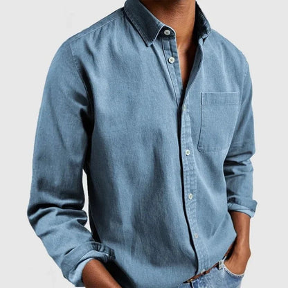 Andrew | Classic Textured Cotton Shirt