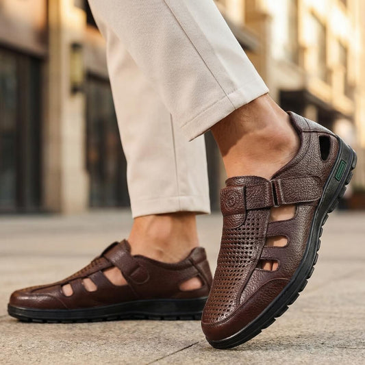 Hudson Leder Sandalen