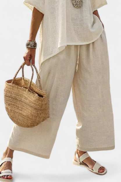 Marley | Comfortable Linen Two-Piece Set