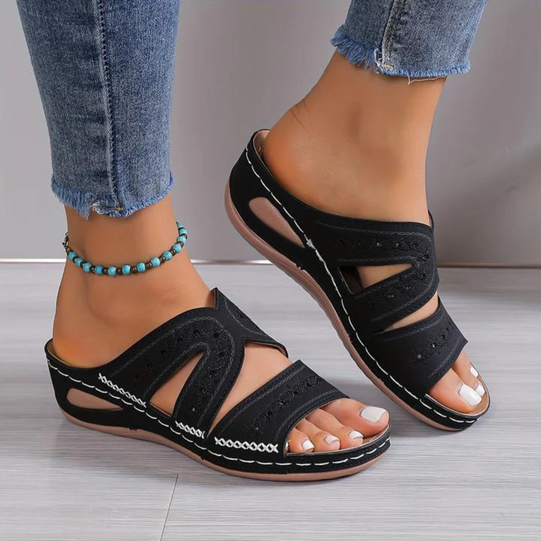 Rosenau | Orthopädische gepolsterte Sandalen