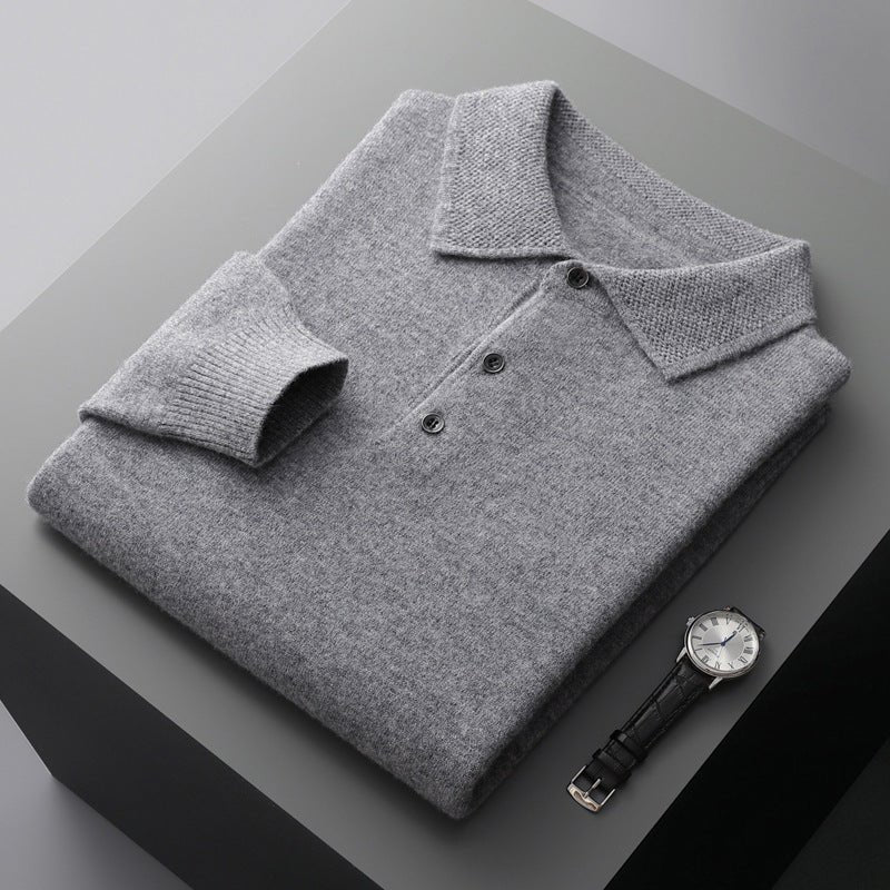 Rowan | Luxurious Cashmere Polo Shirt