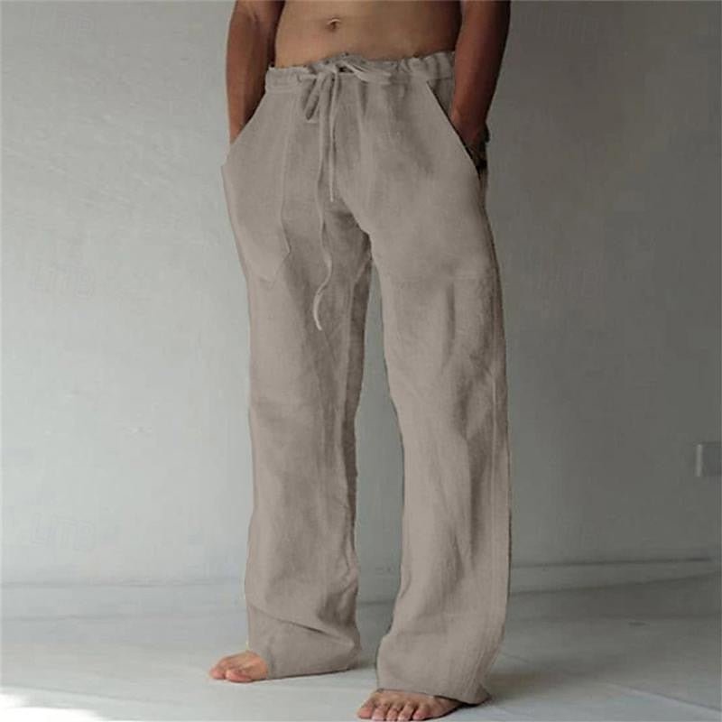 Austin | Lightweight Relaxed Linen Trousers