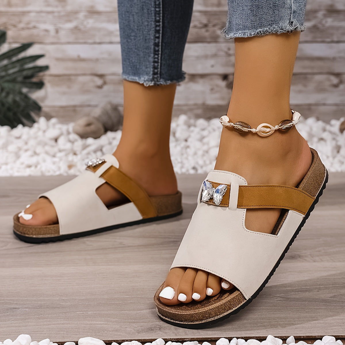 Rosenau™ | Damen Orthopädische Plattform-Slides