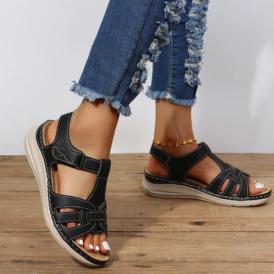 Rosenau™ | Orthopädische Leder-Sandalen im Vintage-Stil