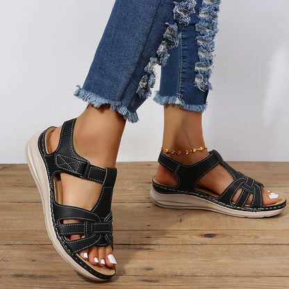 Hannah™ | Orthopedic Leather Sandals for Women