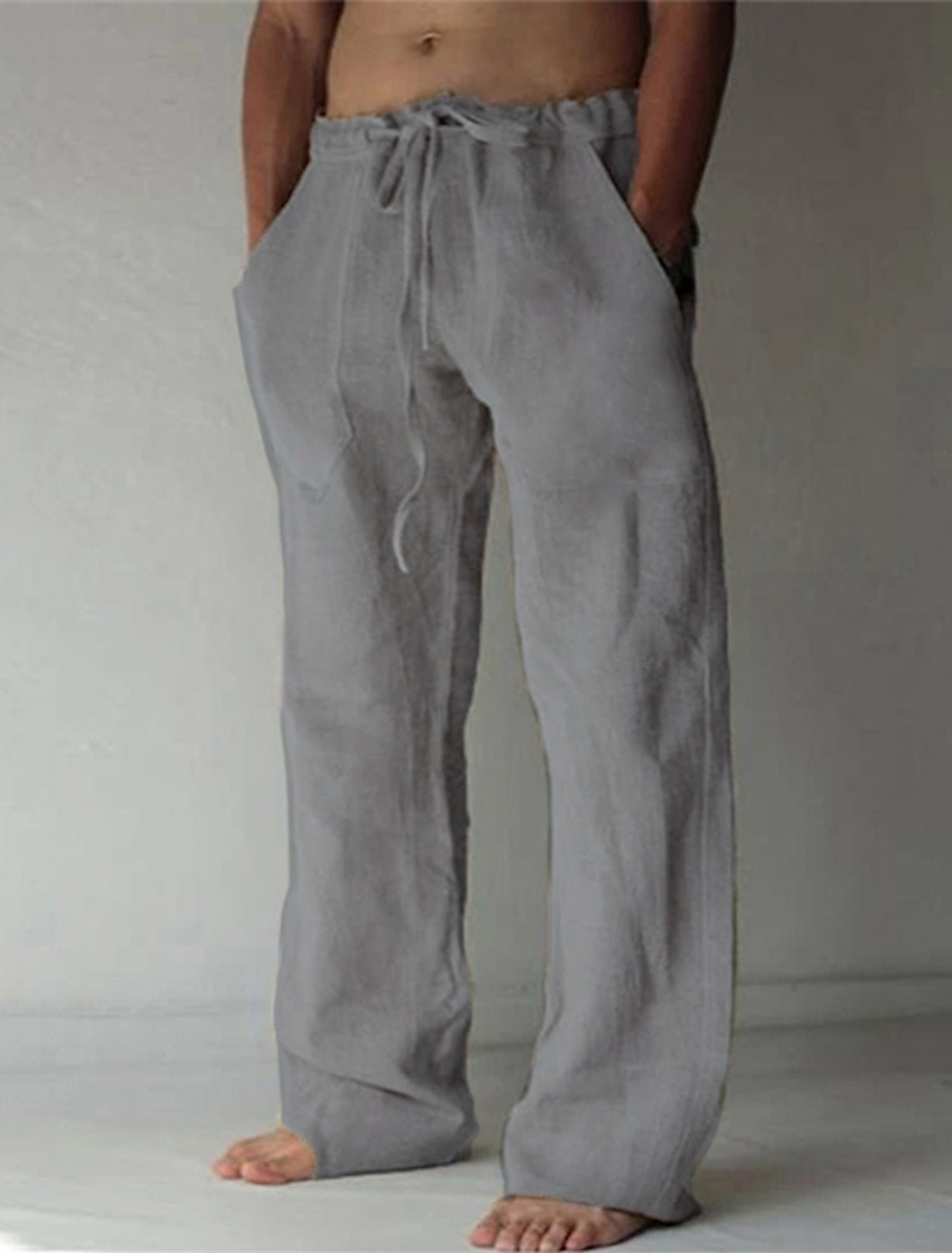 Austin | Lightweight Relaxed Linen Trousers