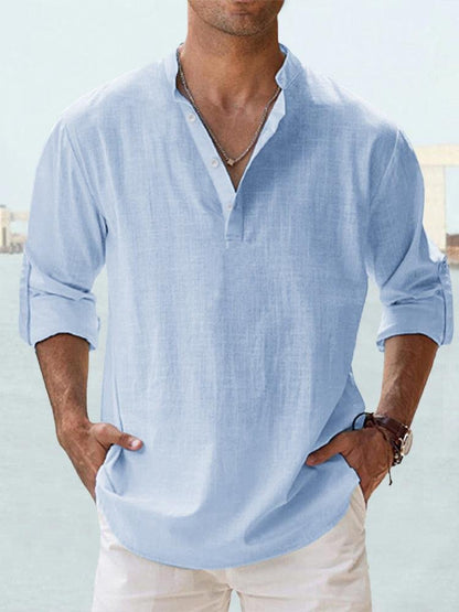 Robert | Relaxed Linen Blend Shirt