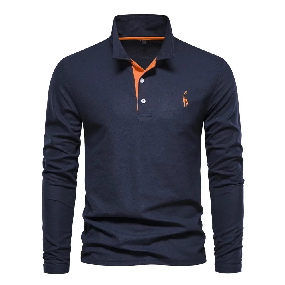 Richard | Refined Cotton Polo Shirt Casual Style for Men