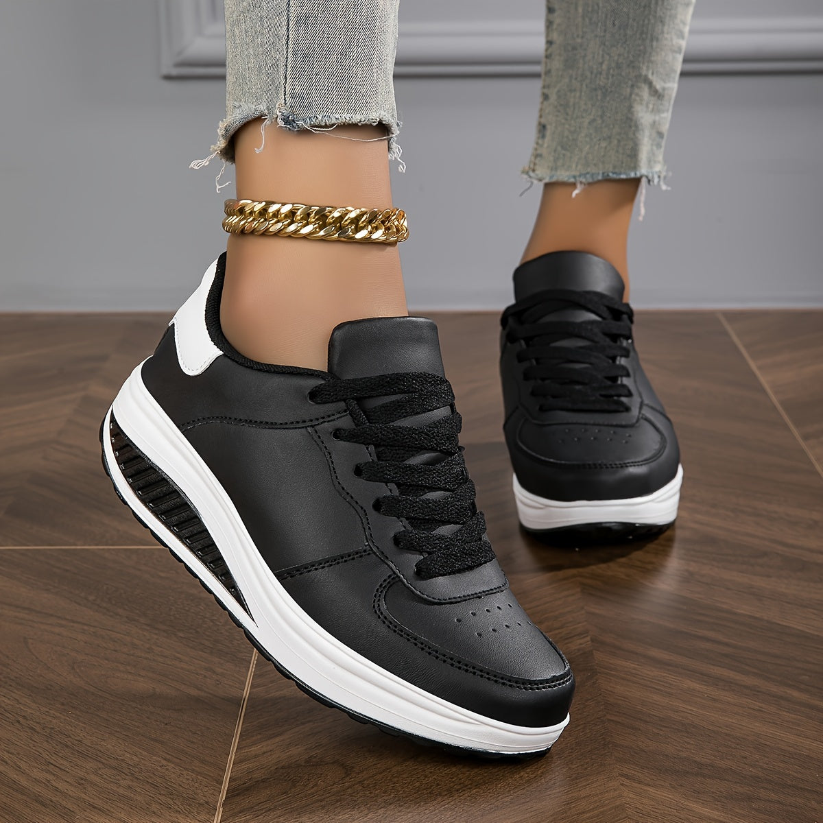 Hannah | Orthopaedic Thick Sole Shoes