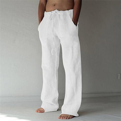 Austin | Lightweight Relaxed Linen Trousers