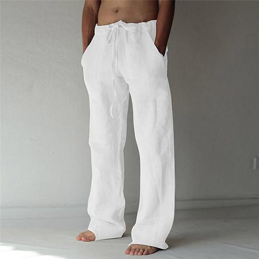 Austin | Lightweight Relaxed Linen Trousers
