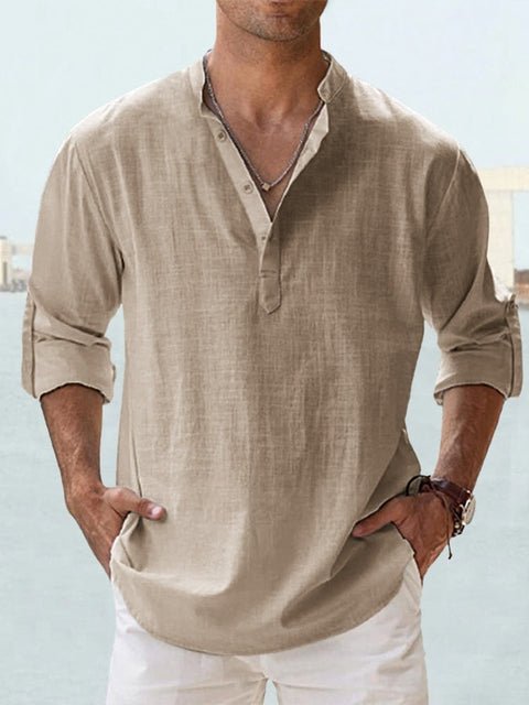 Robert | Relaxed Linen Blend Shirt