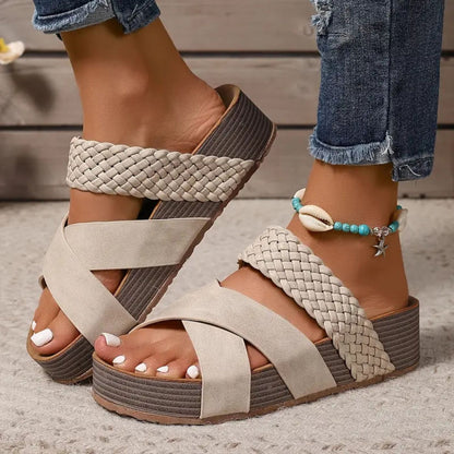 Rosenau™ | Orthopädische Leder-Sandalen mit Riemen