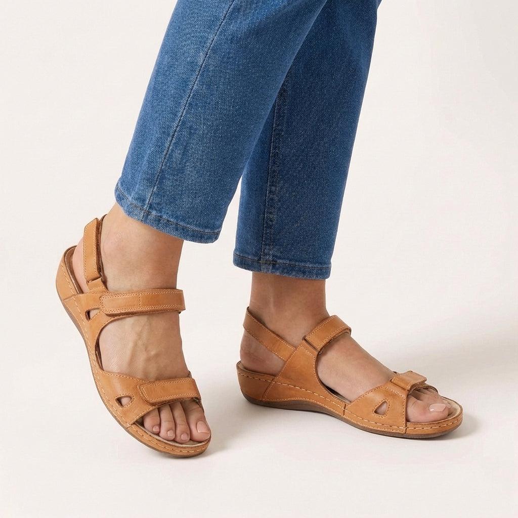 Rosenau Orthopädische Komfort-Fit Sandalen