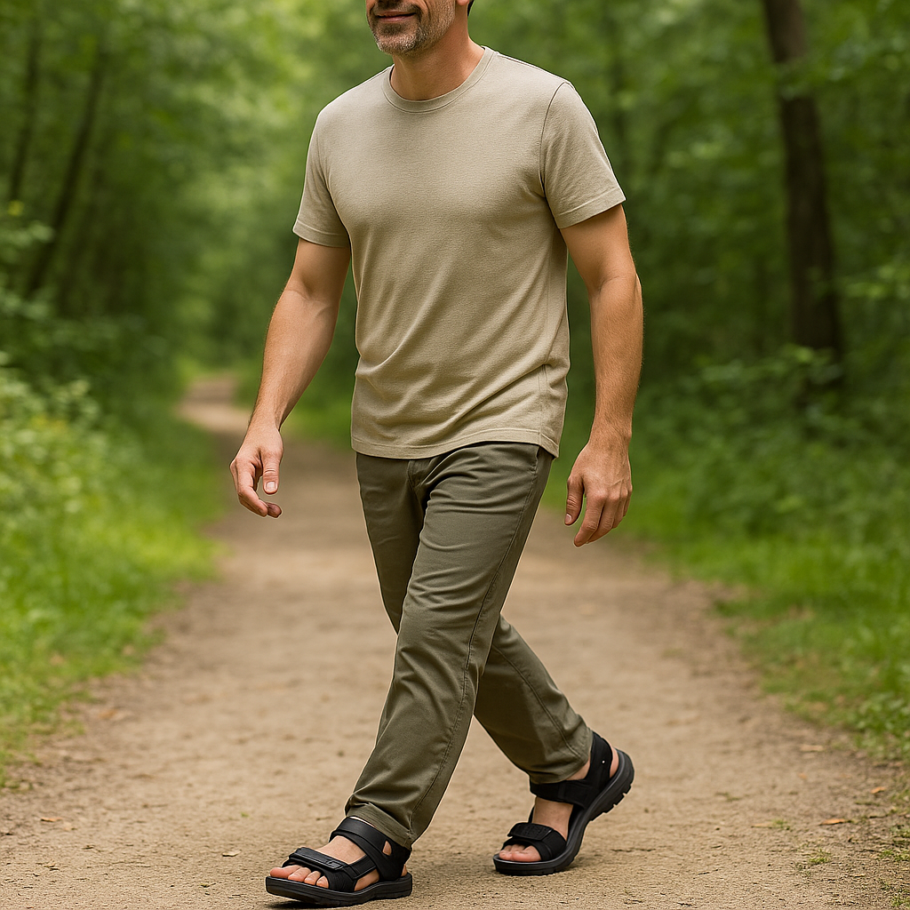 Rosenau | Orthopädische Sandalen mit Fußgewölbeunterstützung
