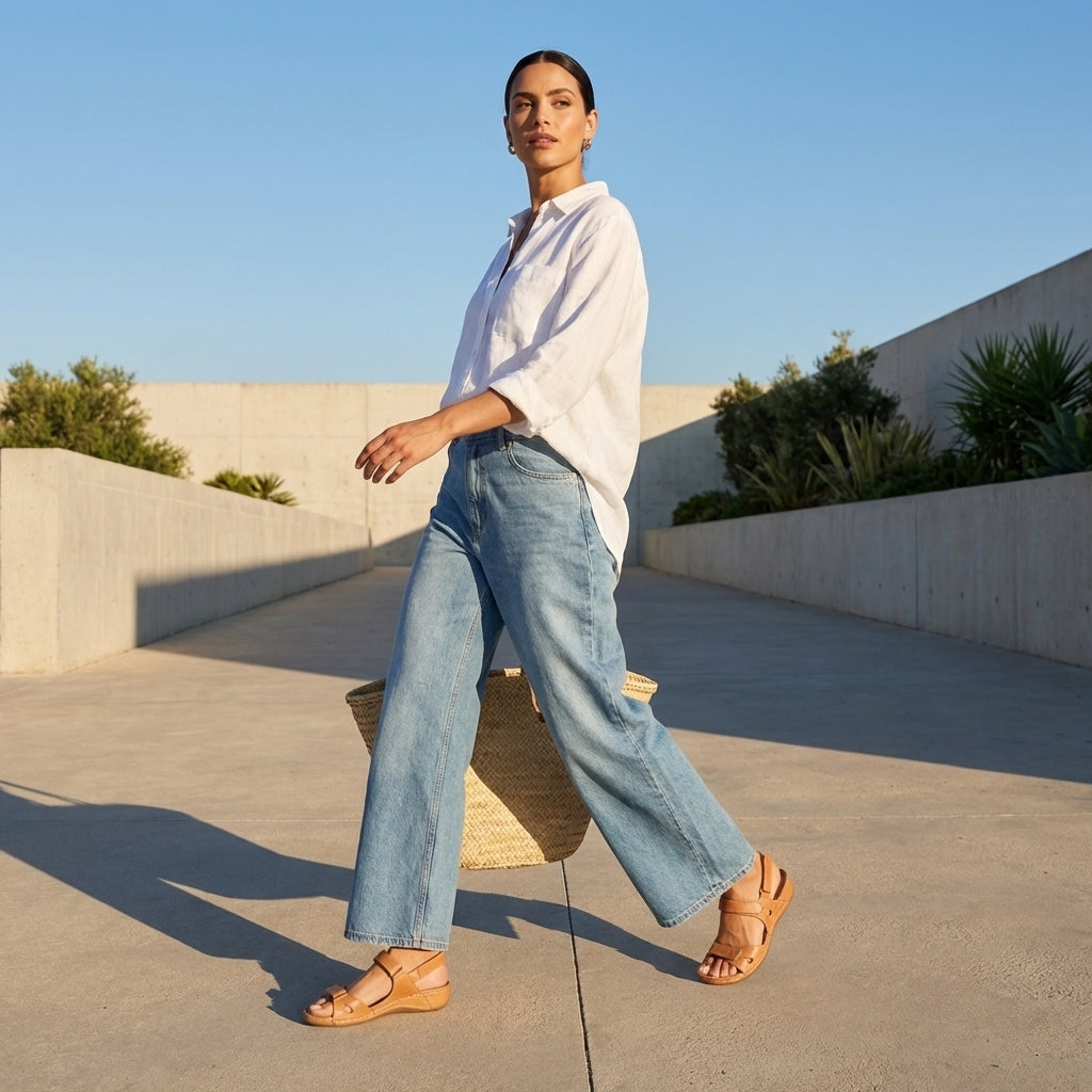 Rosenau Orthopädische Komfort-Fit Sandalen