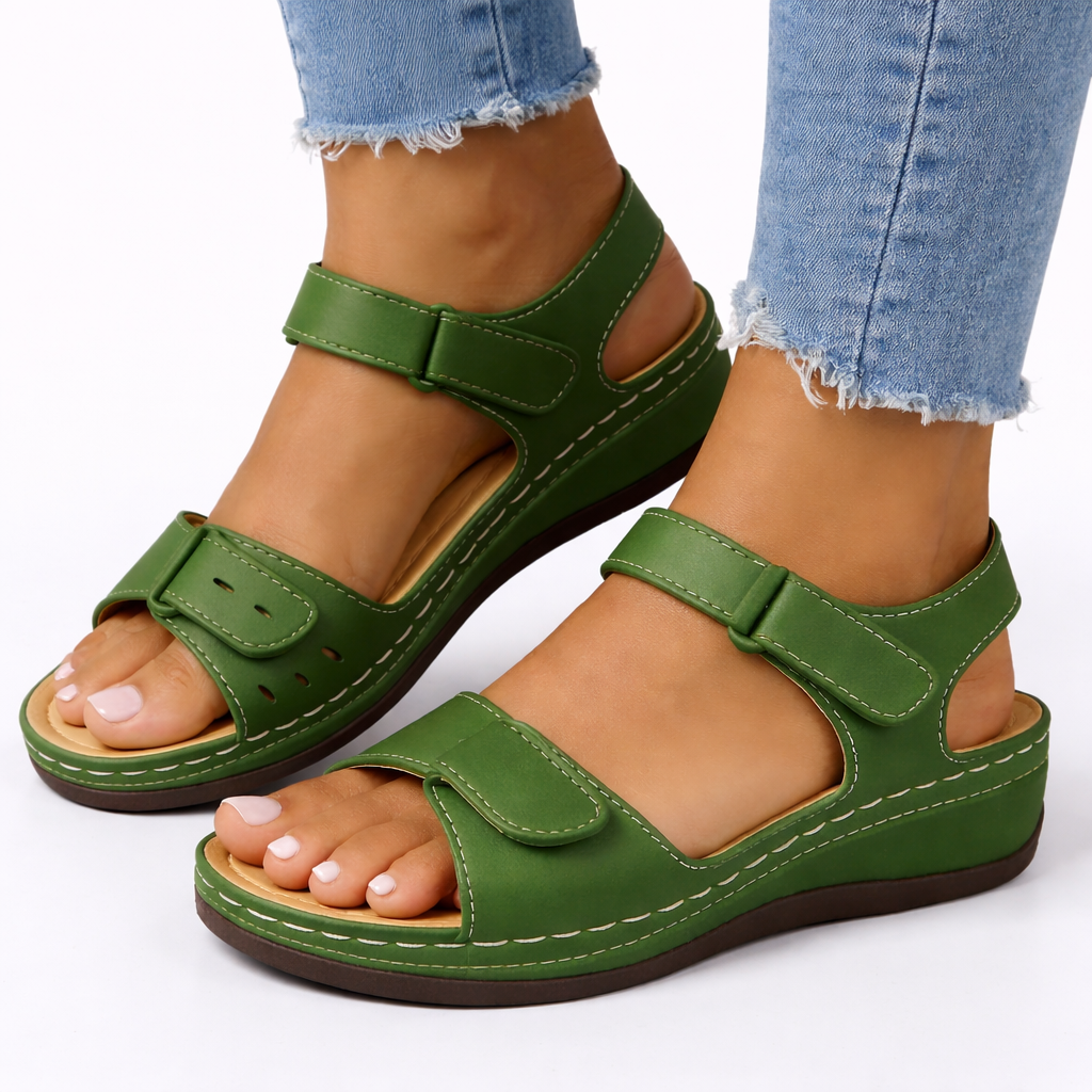 Rosenau™ | Orthopädische Keil-Sandalen für Damen
