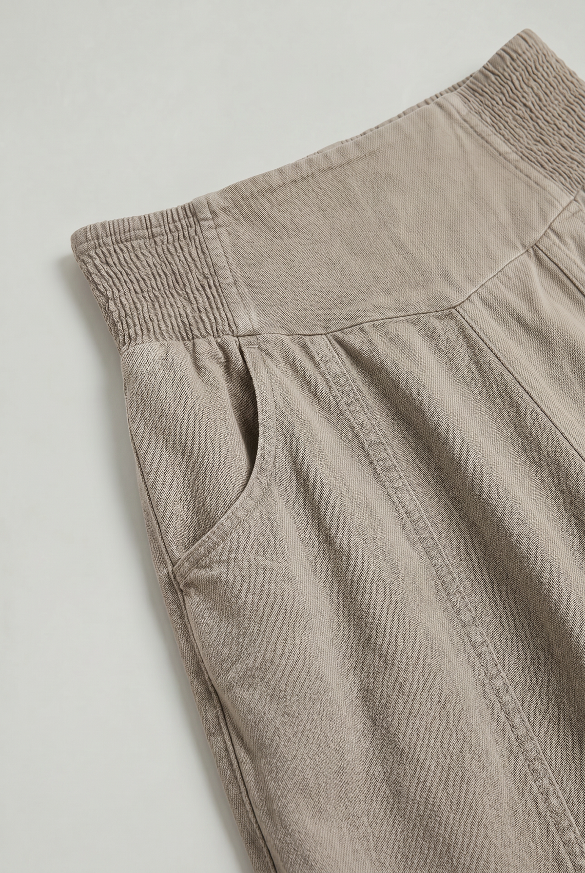 Women's Cotton Linen Wide Leg Trousers