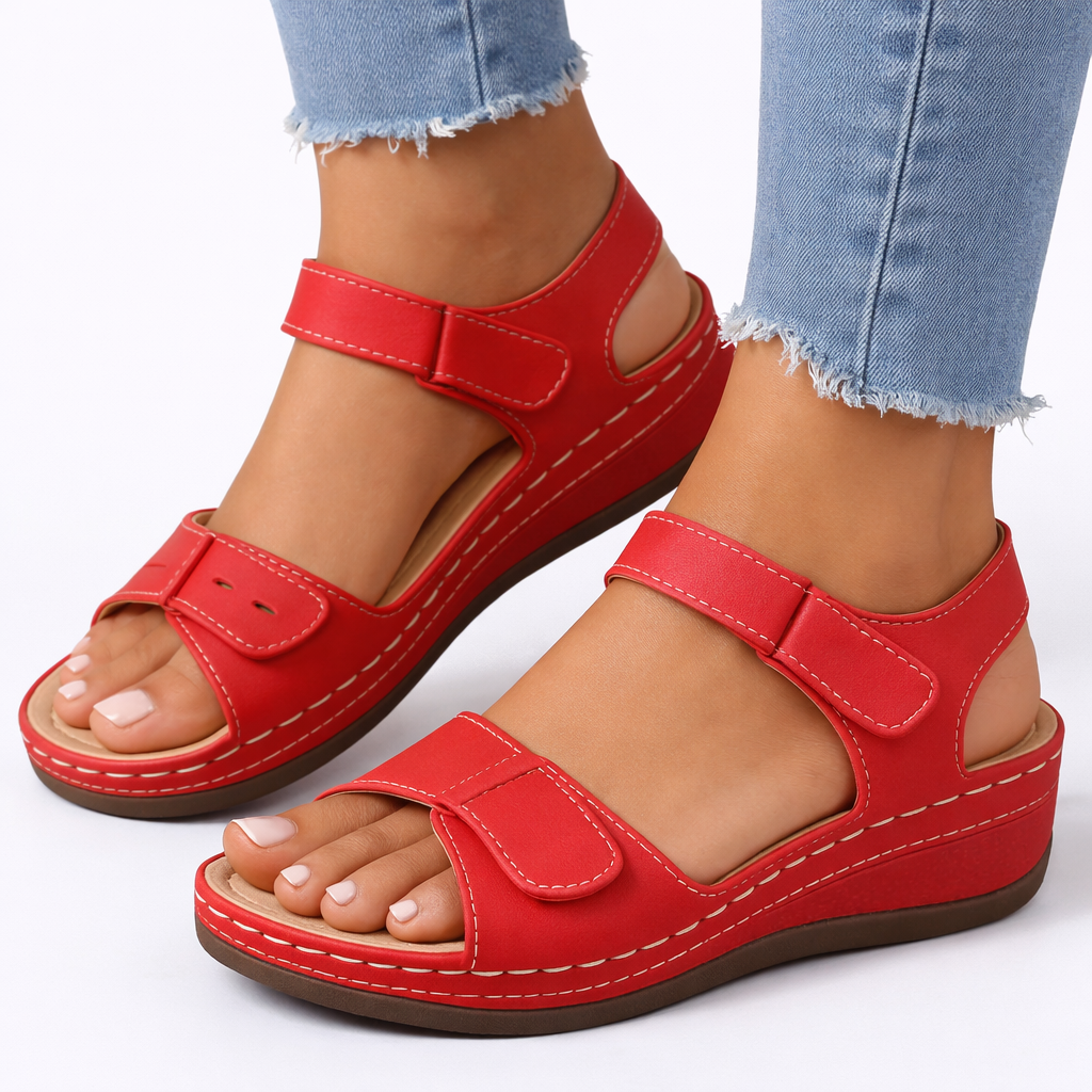 Rosenau™ | Orthopädische Keil-Sandalen für Damen