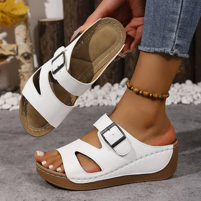 Rosenau™ | Damen Orthopädische Sandalen in Überbreite