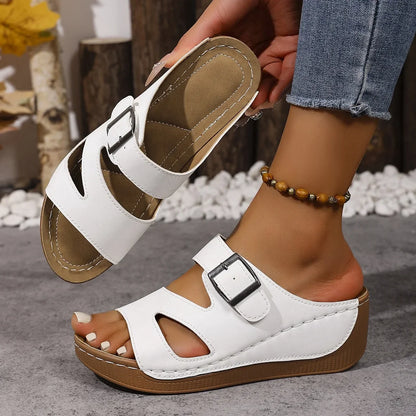 Rosenau™ | Damen Orthopädische Sandalen in Überbreite