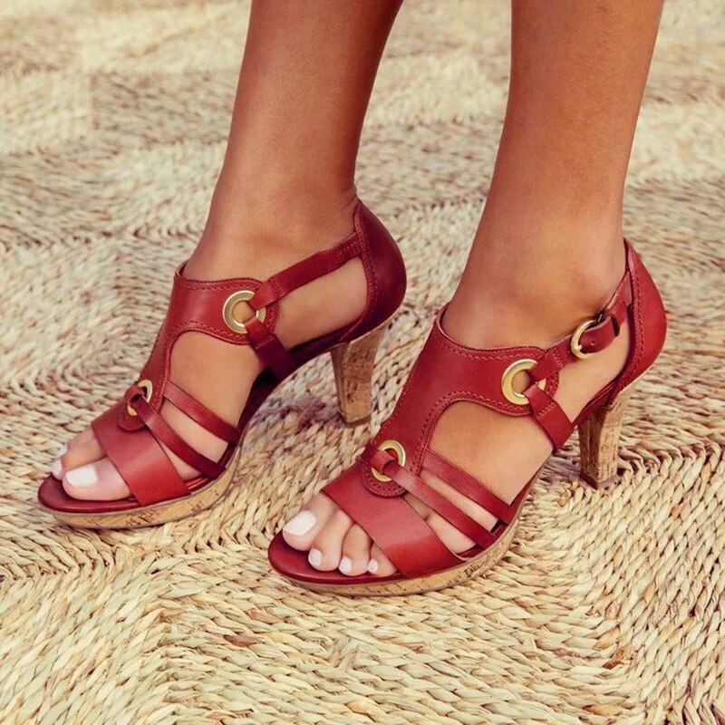 RosenauShoes™ - Orthopädische Sandalen mit Absätzen