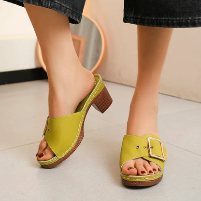 Rosenau™ | Orthopädische Schnallen-Plattform-Sandalen