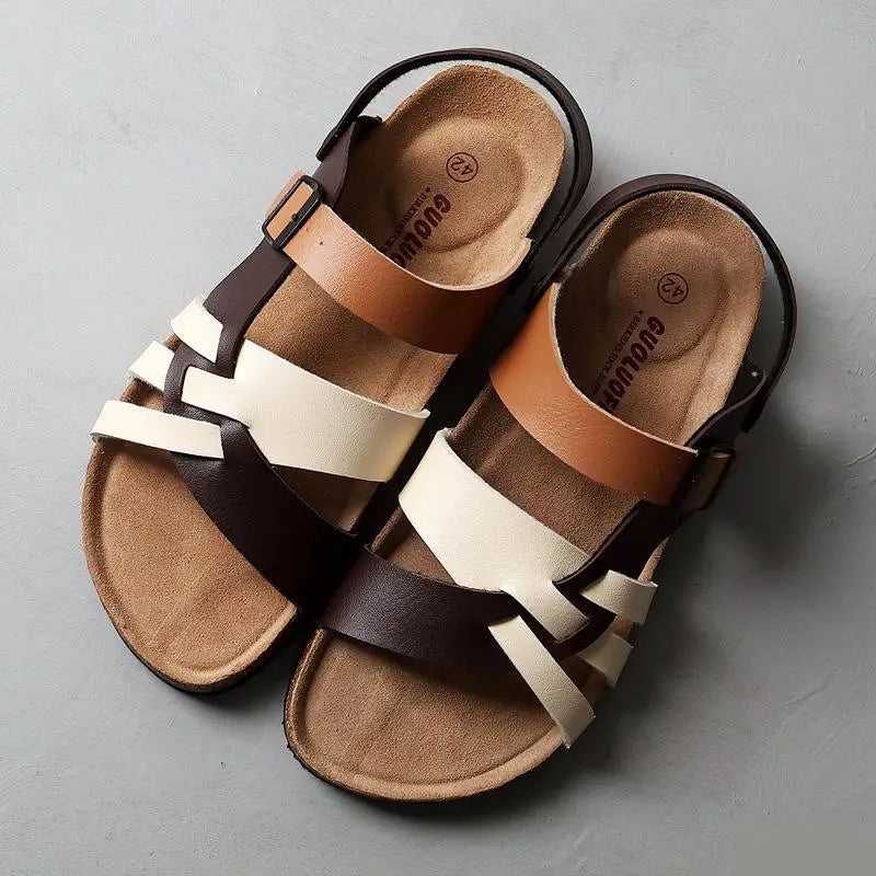 Rosenau™ | Ortho Leder Sandalen