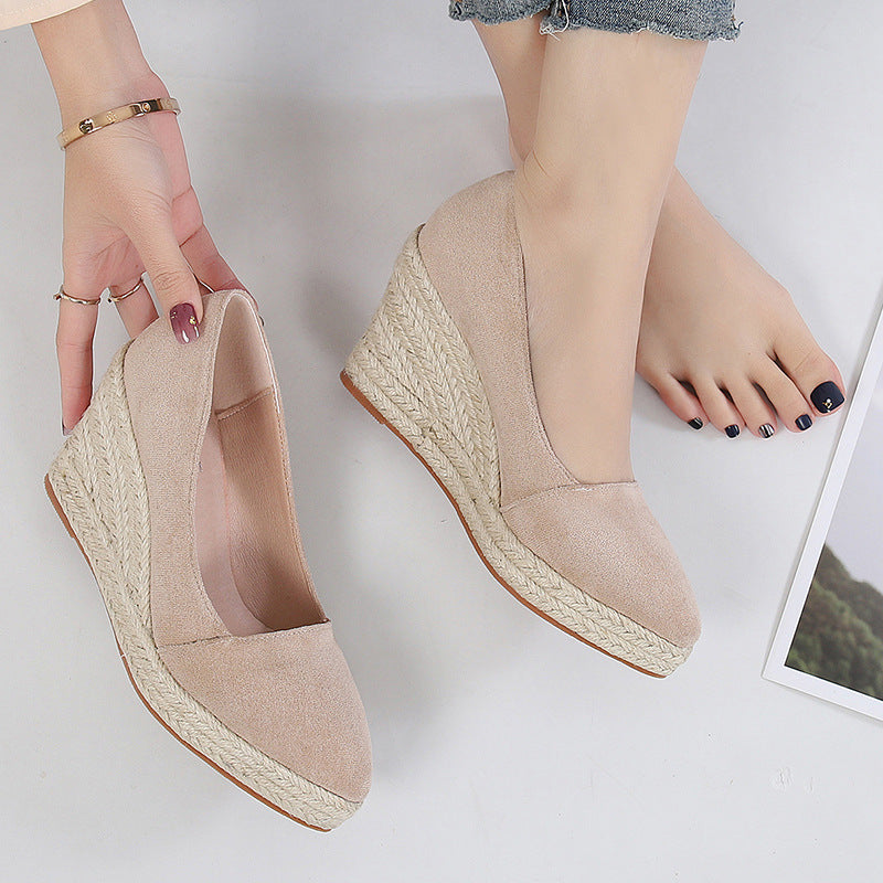 Hannah | Closed Toe Wedges
