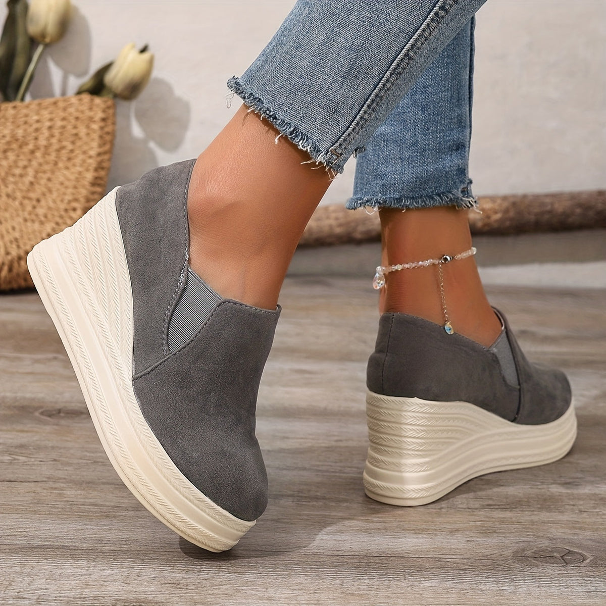 Hannah | Platform Espadrilles