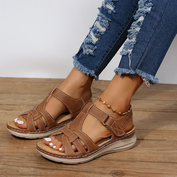 Rosenau™ | Orthopädische Leder-Sandalen im Vintage-Stil