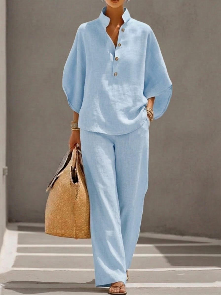 Adelina | Batwing Sleeve Two-Piece Set