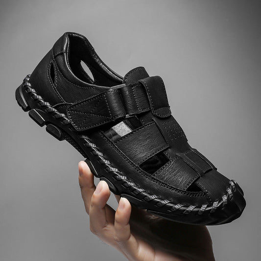 Rosenau™ | Herren Leder Fischer Sandalen