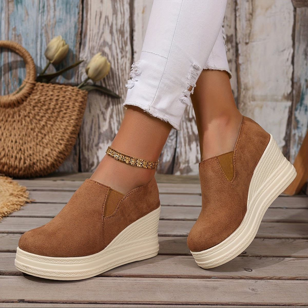 Hannah | Platform Espadrilles