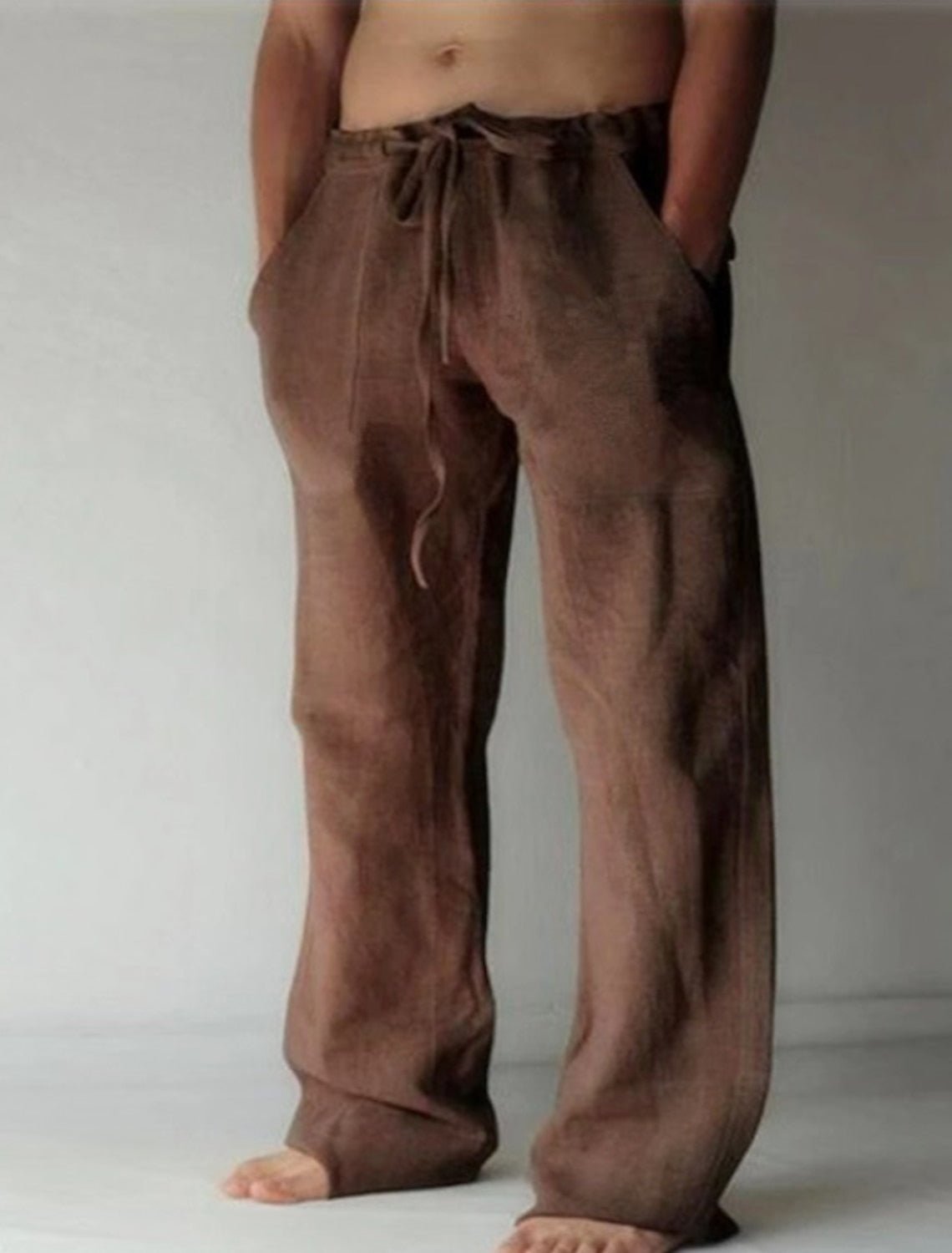 Austin | Lightweight Relaxed Linen Trousers