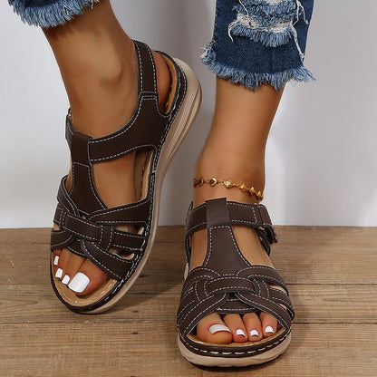 Rosenau™ | Orthopädische Leder-Sandalen im Vintage-Stil