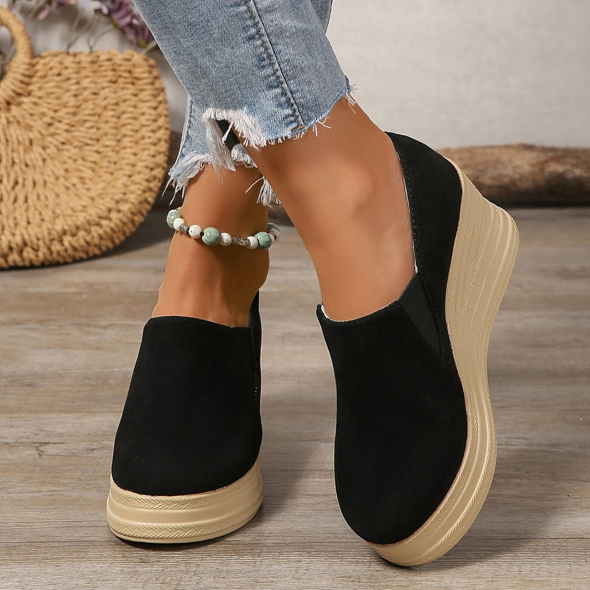 Hannah | Platform Espadrilles