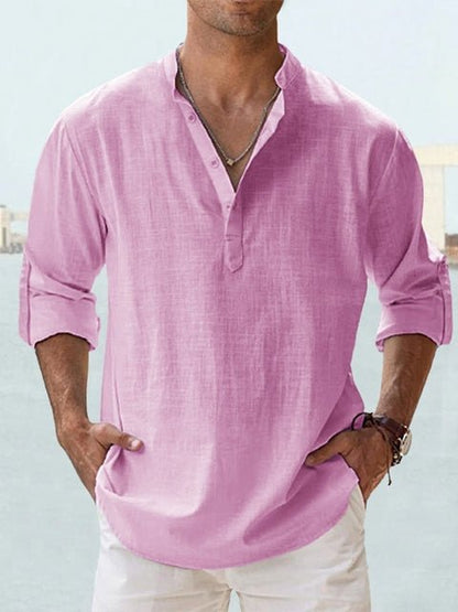 Robert | Relaxed Linen Blend Shirt