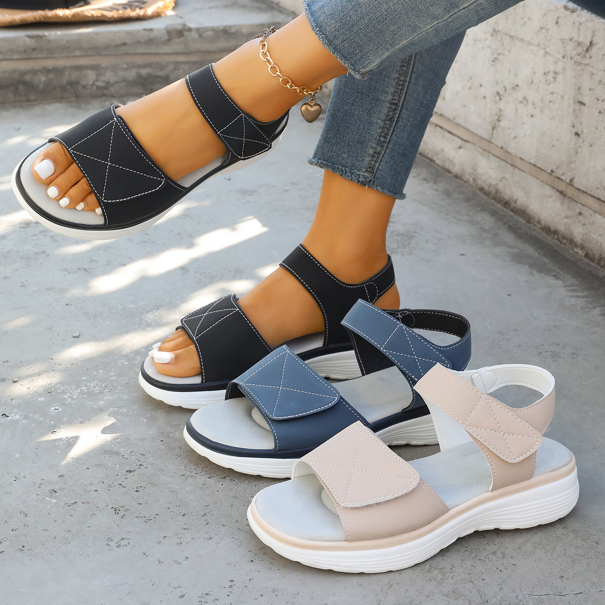 Rosenau | Orthopädische verstellbare Sandalen