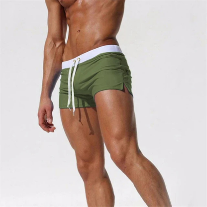 Justin | Quick-Dry Adjustable Swim Shorts
