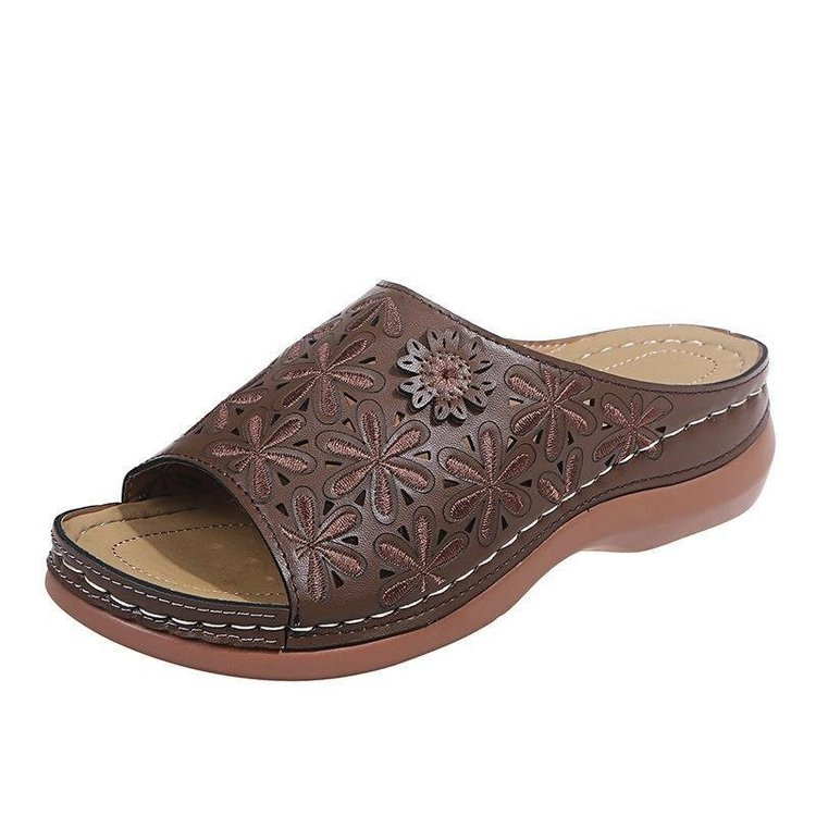 Rosenaushoes™ | Leder Orthopädische Sandalen mit Fußgewölbeunterstützung