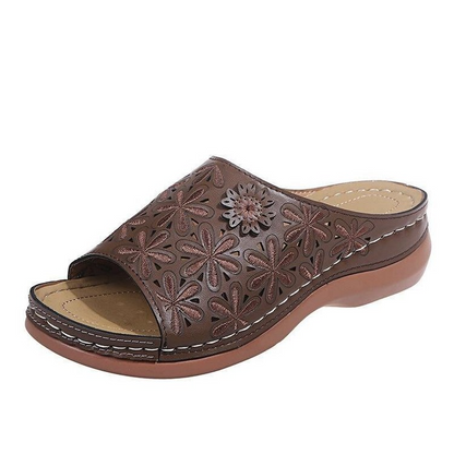 Rosenaushoes™ | Leder Orthopädische Sandalen mit Fußgewölbeunterstützung