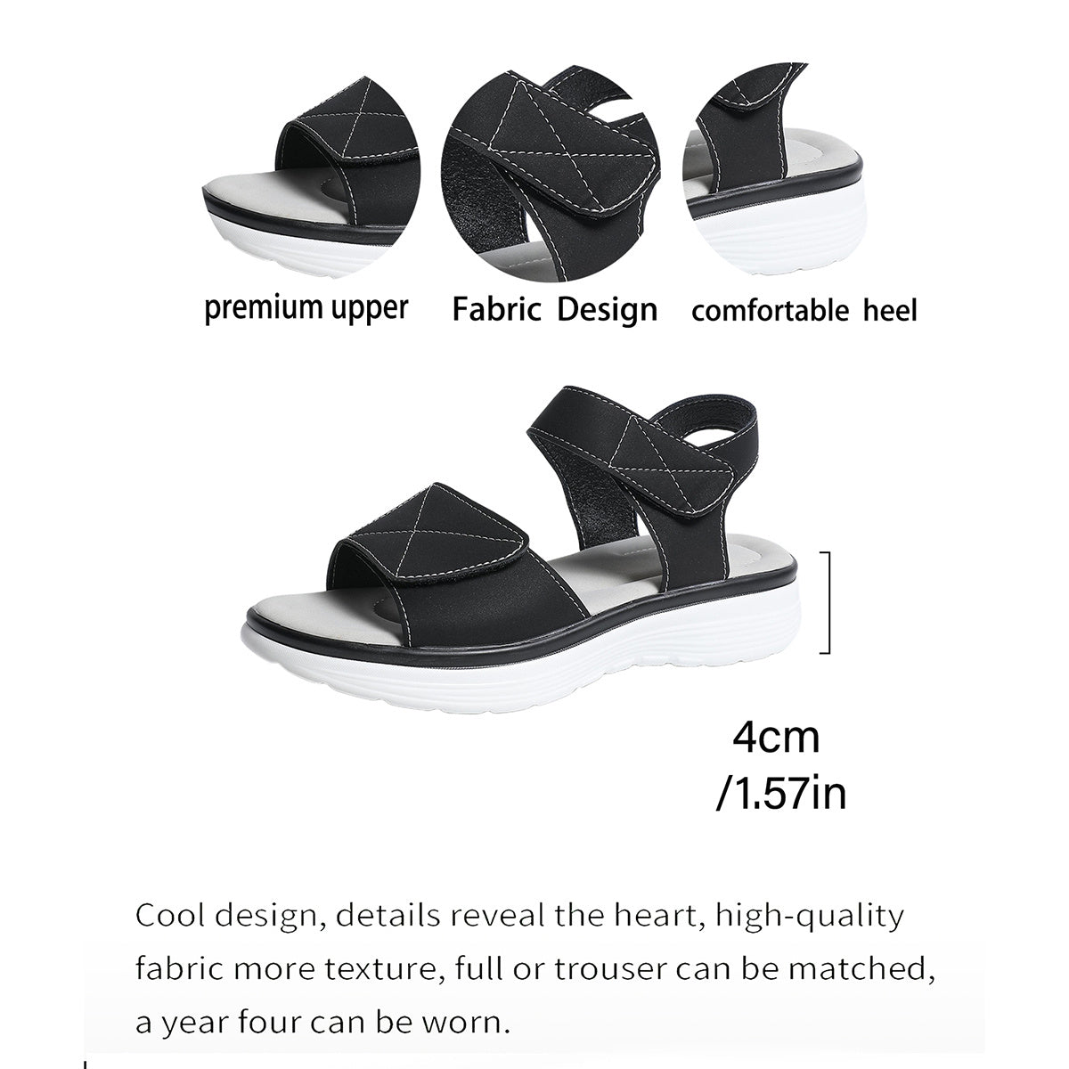 Rosenau | Orthopädische verstellbare Sandalen